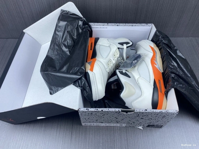 Orange Retro Air DC1060-100 Jordan 5 Total 1015